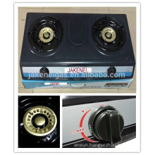 teflon coated 2 burner gas stove